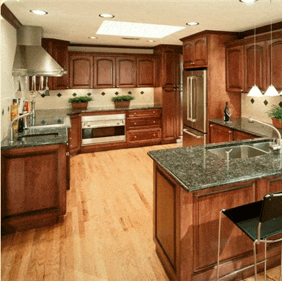 kitchen with new counter tops1