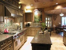 kitchen with new counter tops2